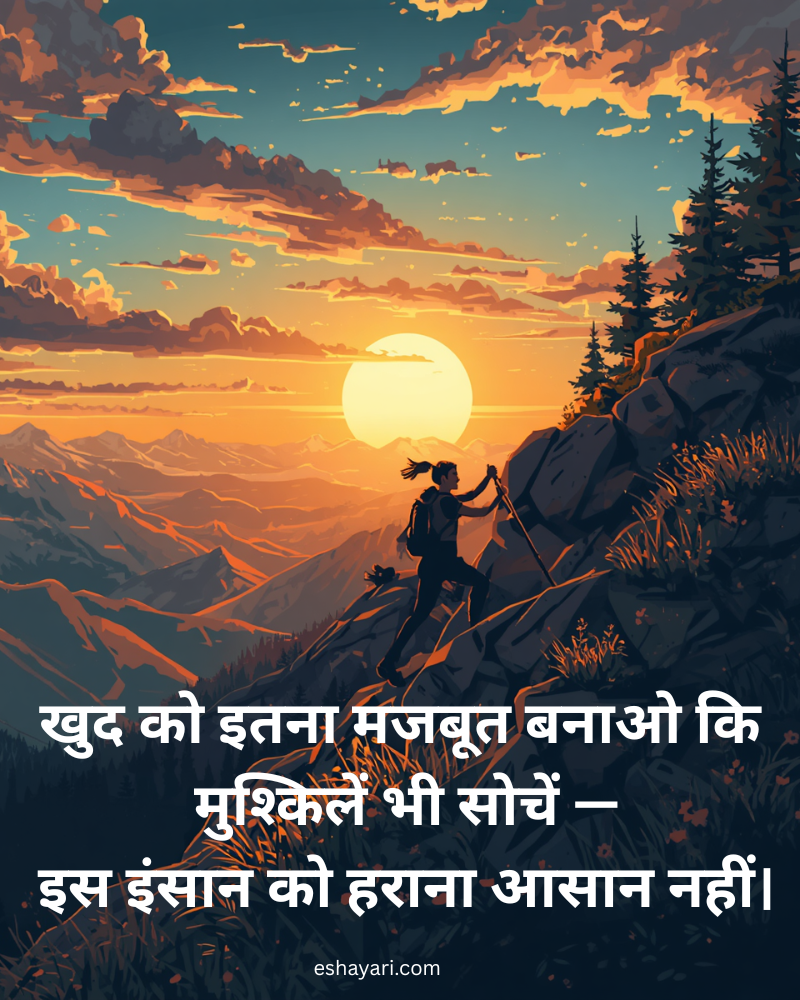 Success Motivation Shayari Hindi with Powerful Life Quotes