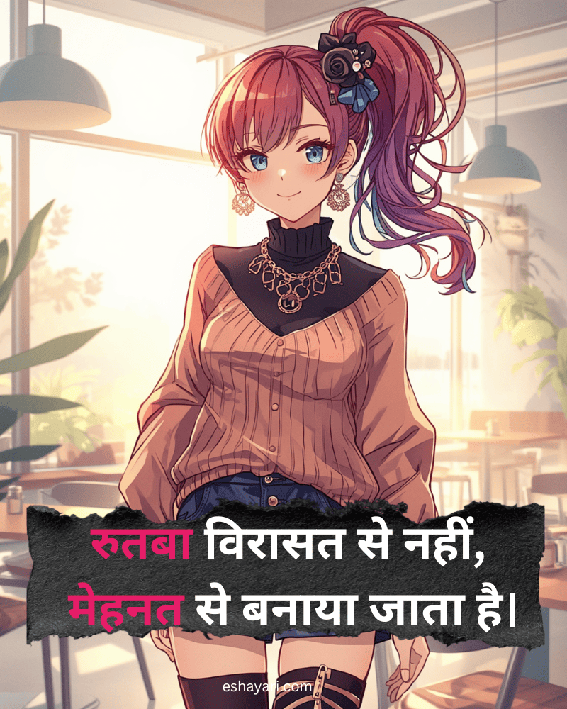 Royal Attitude Shayari in Hindi